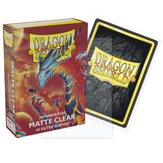 Dragon Shield - Sleeves - Japanese - Outer Matte Clear (60)