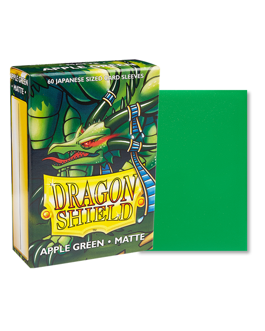 Dragon Shield - Sleeves -  Matte Apple Green Japanese (60)