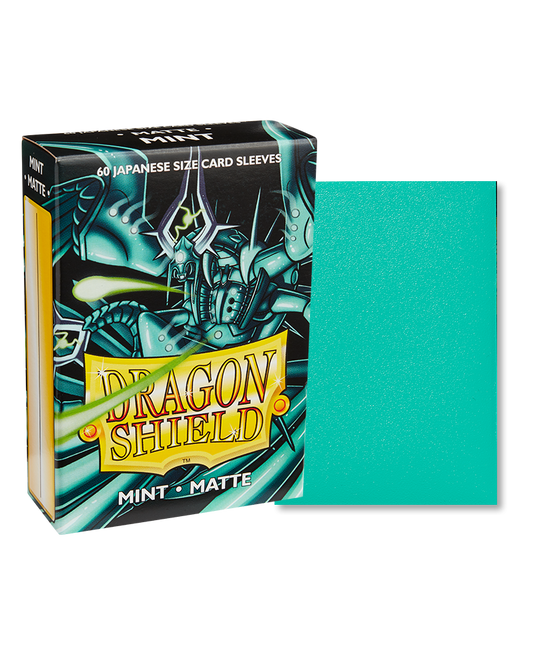 Dragon Shield - Sleeves - Matte Mint Japanese  (60)