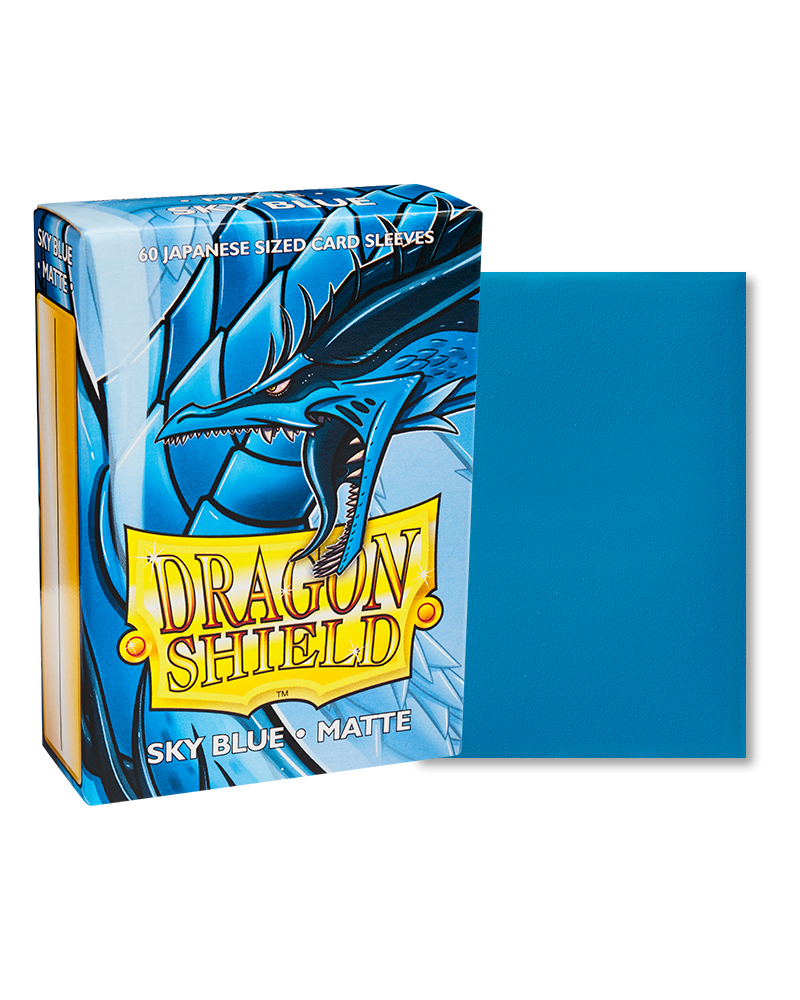 Dragon Shield - Sleeves -  Matte Sky Blue Japanese (60)