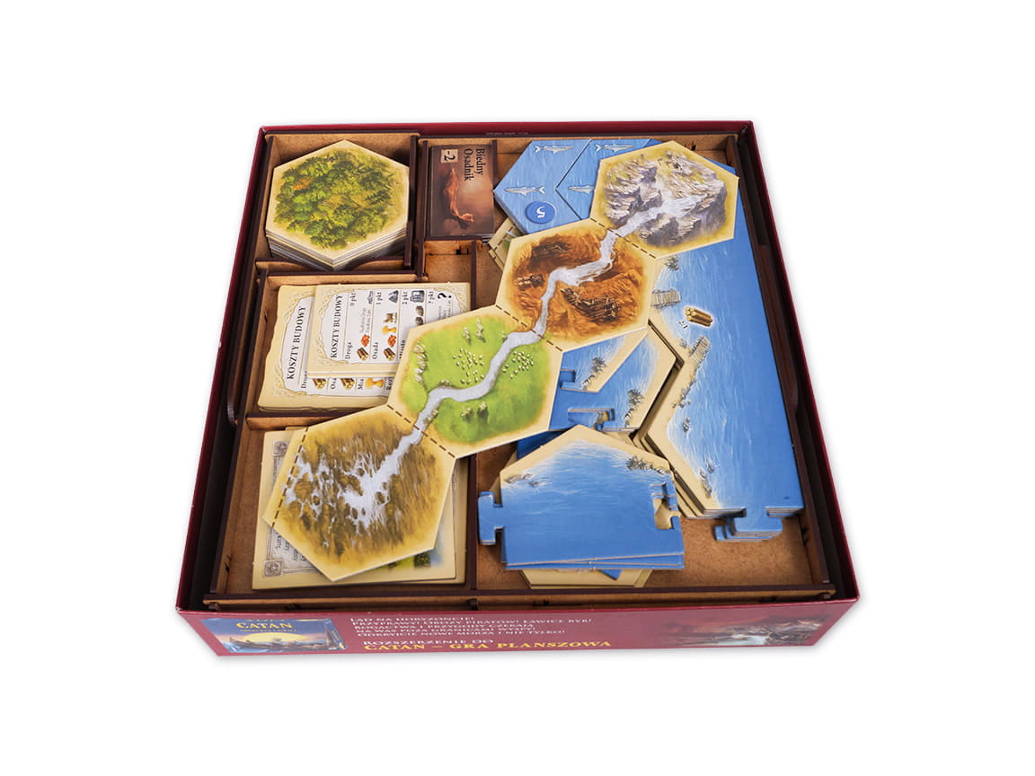 e-Raptor - Catan Box Insert - Game Organizer