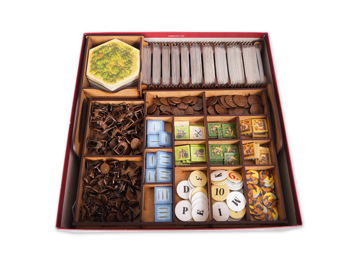 e-Raptor - Catan Box Insert - Game Organizer