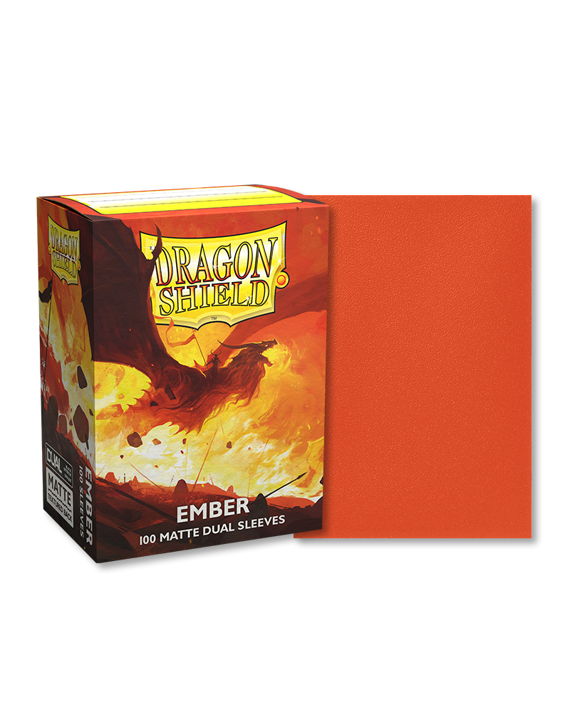 Dragon Shield - Sleeves - Matte Dual Ember (100)