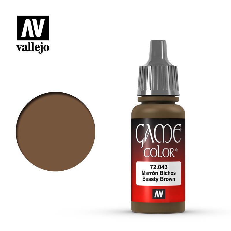 Vallejo - Game Color Beasty Brown 18ml