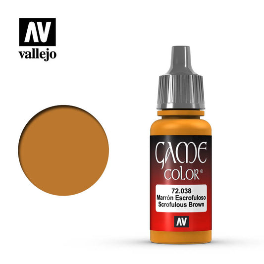 Vallejo - Game Color Scrofulous Brown 17ml