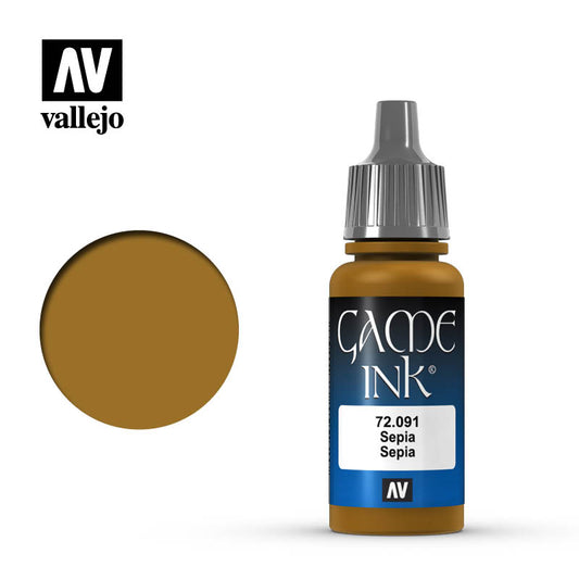 Vallejo - Game Color Sepia Ink 17ml