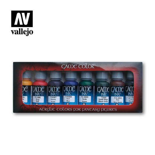 Vallejo - Game Color - Game Inks - Set of 8