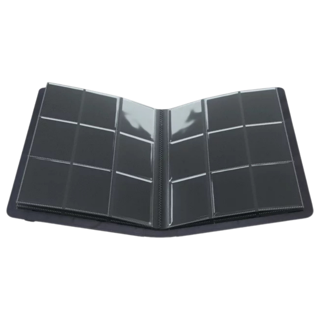 Gamegenic - Prime Album - 18 Pocket - Black - Open interior