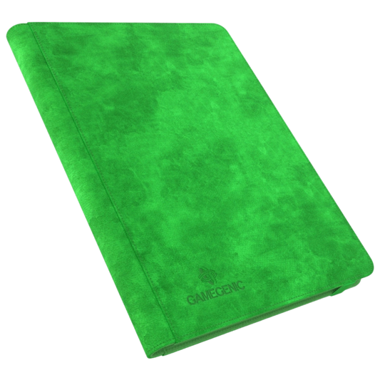 Gamegenic - Prime Album - 18 Pocket - Green - Front view
