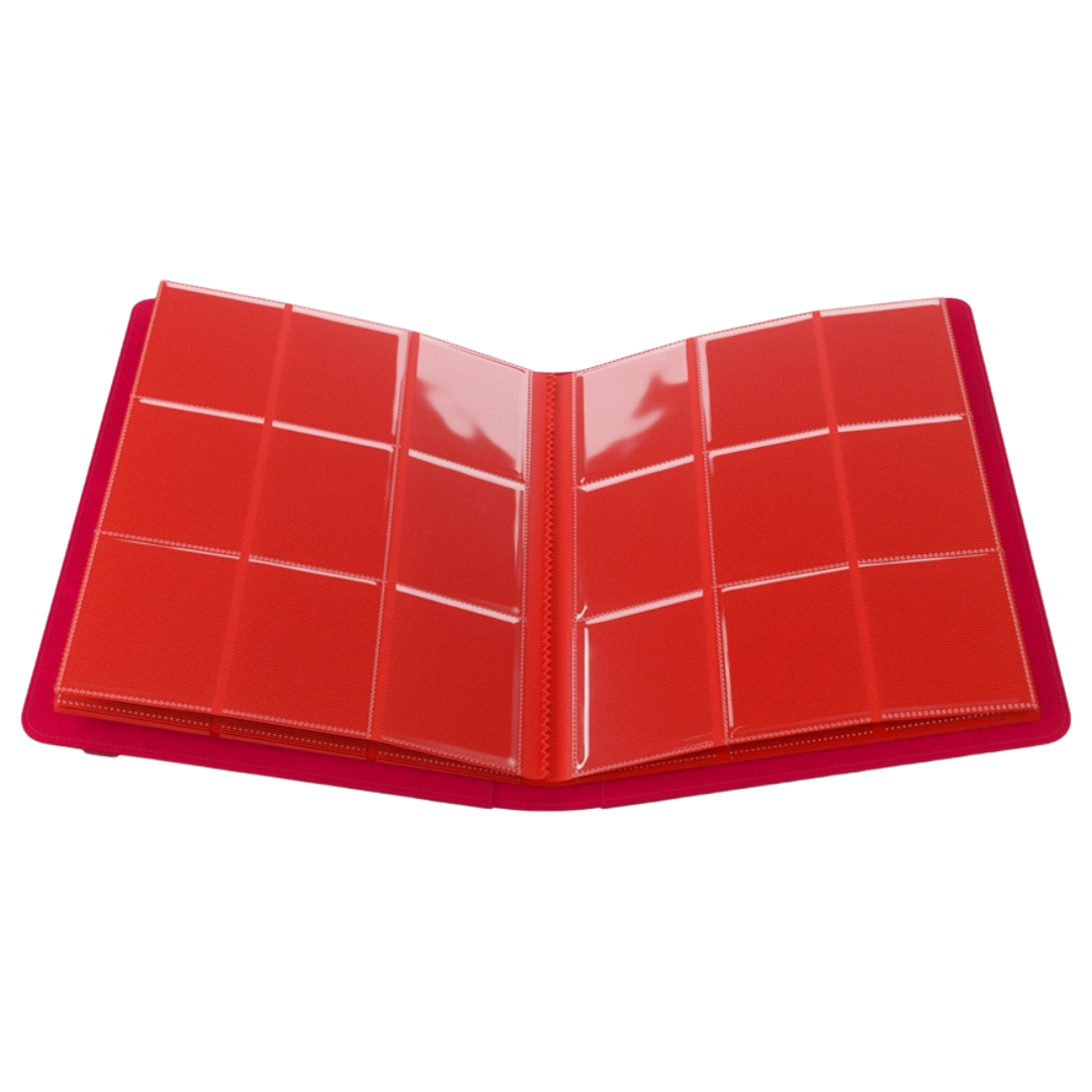 Gamegenic - Prime Album - 18 Pocket - Red - Open interior