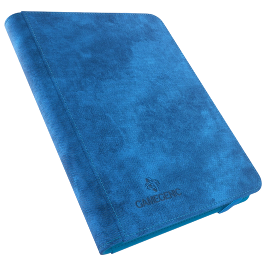 Gamegenic - Prime Album - 8 Pocket - Blue - Front view
