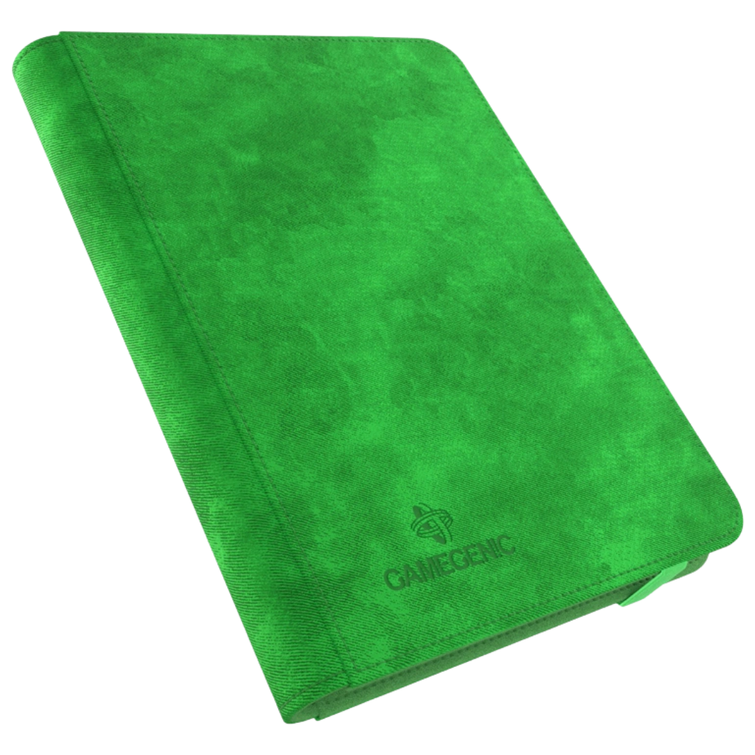 Gamegenic - Prime Album - 8 Pocket - Green - Front view