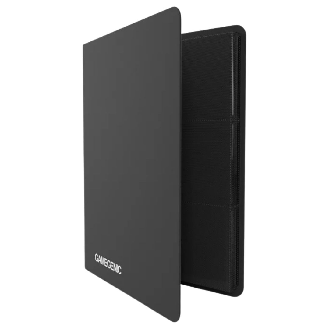 Gamegenic - Casual Album - 18 Pocket - Black - Partly open side view