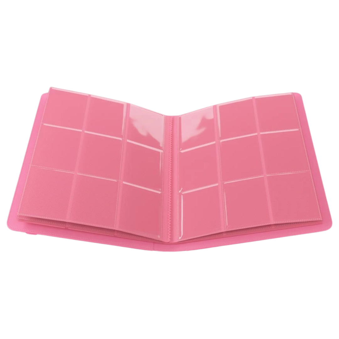 Gamegenic - Prime Album - 18 Pocket - Pink - Open interior