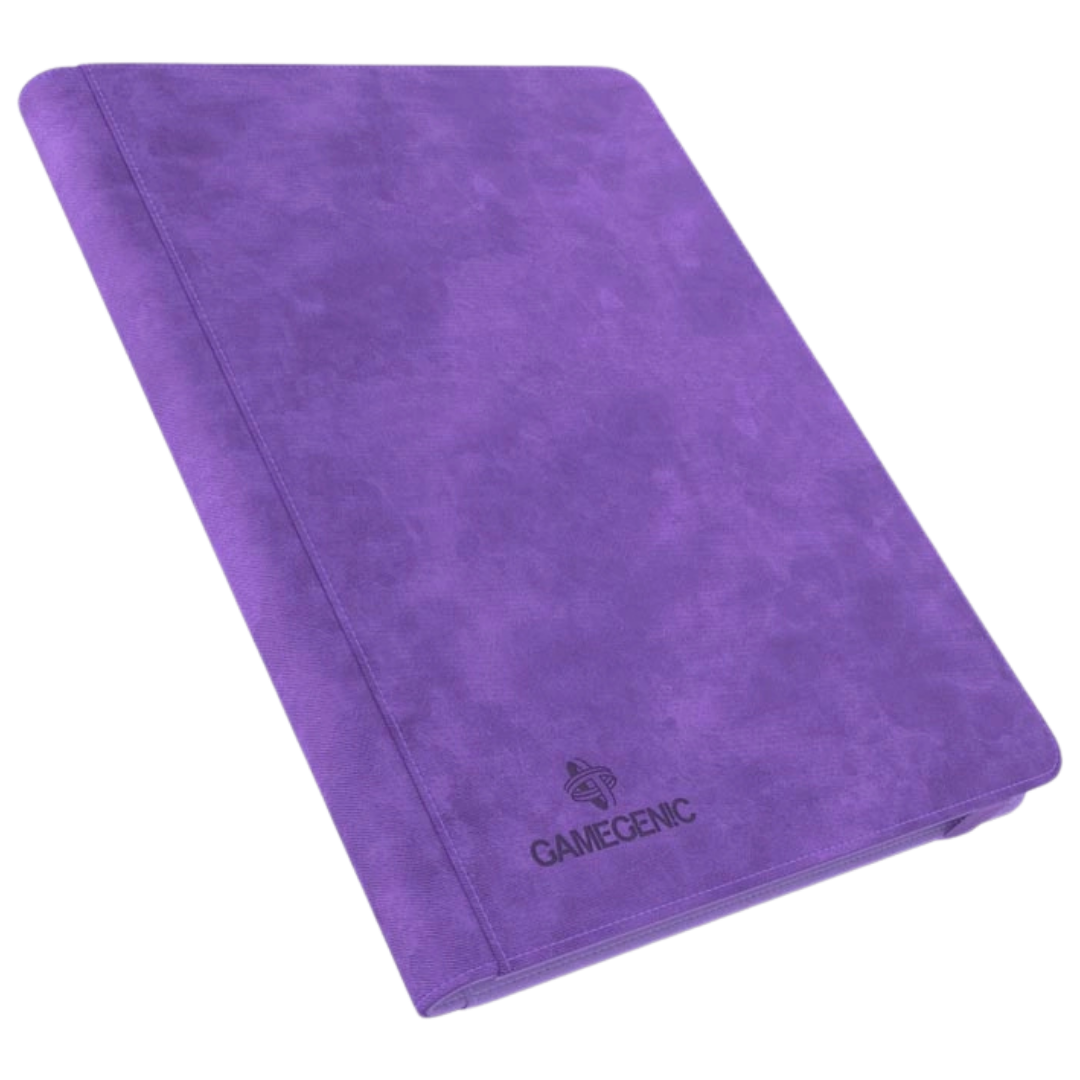 Gamegenic - Prime Album - 18 Pocket - Purple - Front view