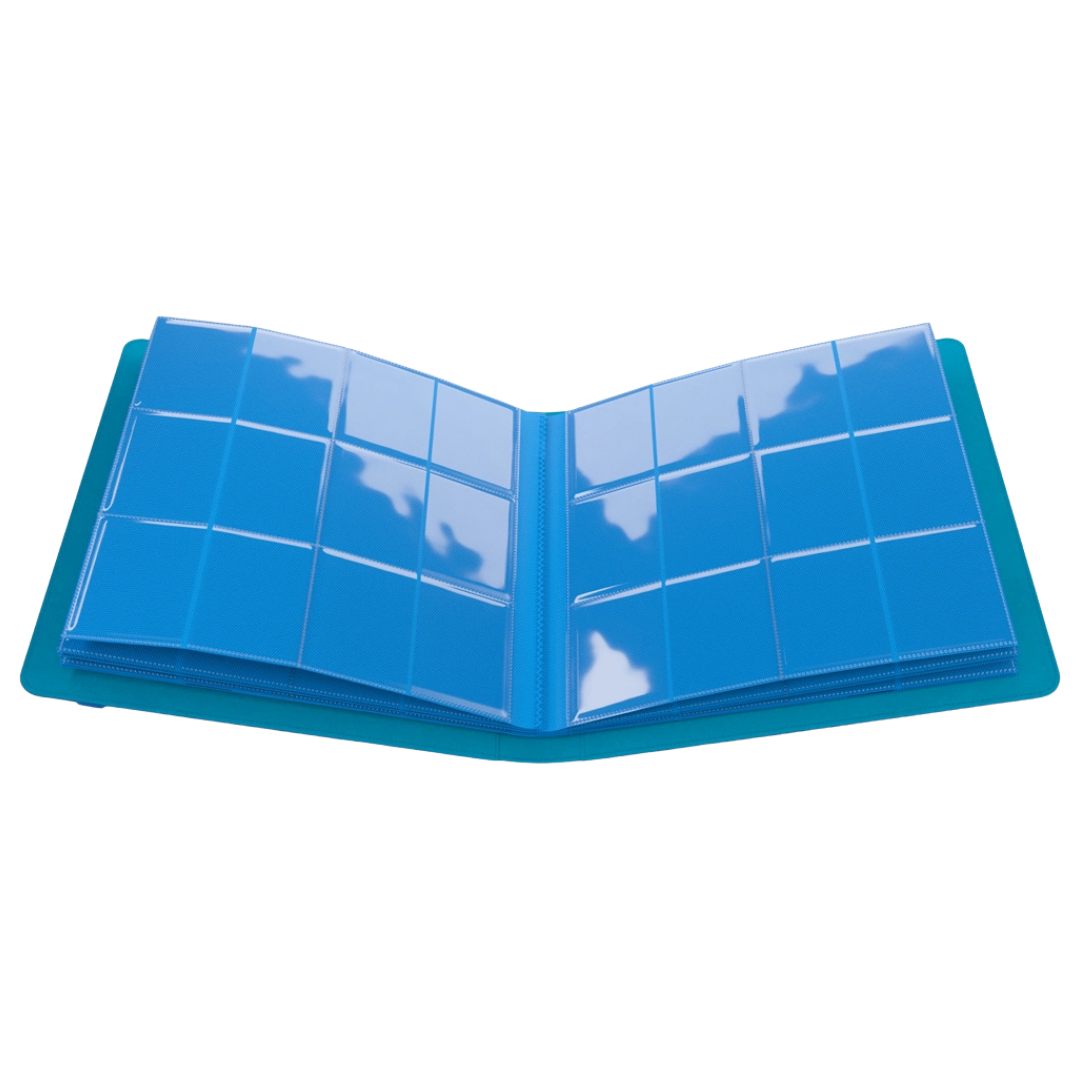 Gamegenic - Prime Album - 24 Pocket - Blue - Open interior