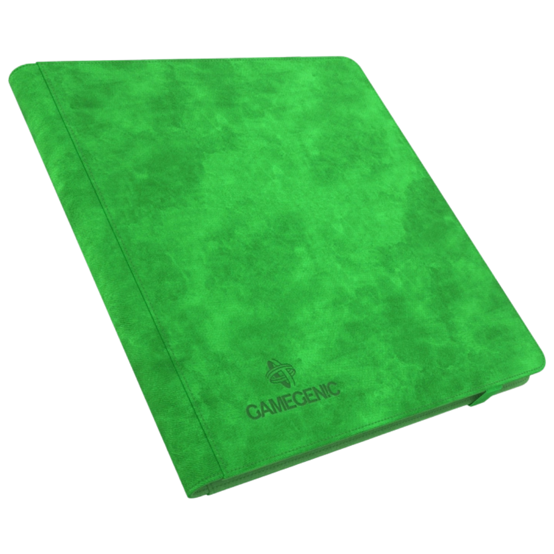 Gamegenic - Prime Album - 24 Pocket - Green - Front view