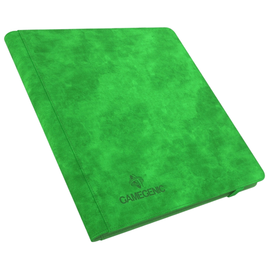 Gamegenic - Prime Album - 24 Pocket - Green - Front view