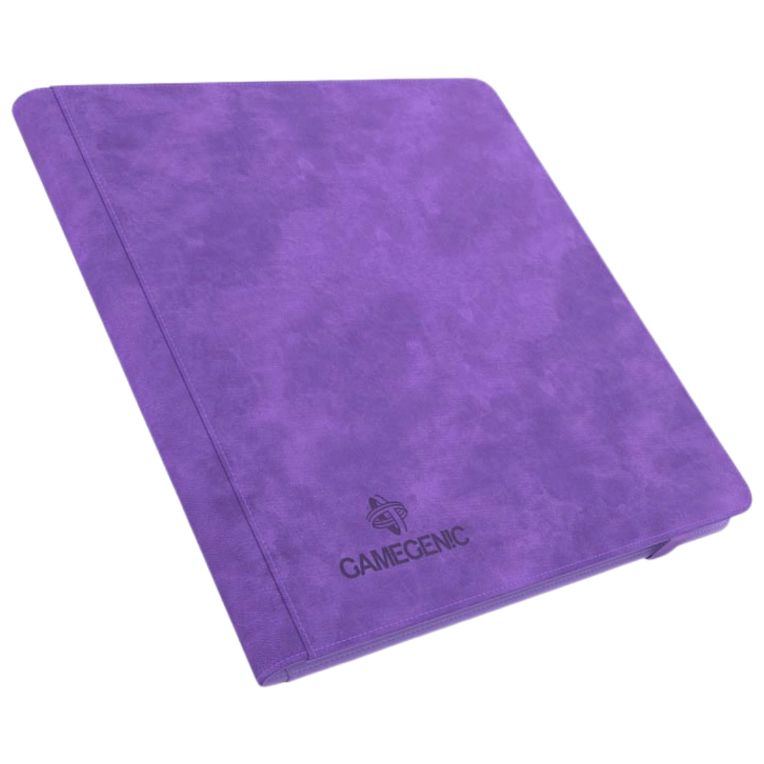 Gamegenic - Prime Album - 24 Pocket - Purple - Front view