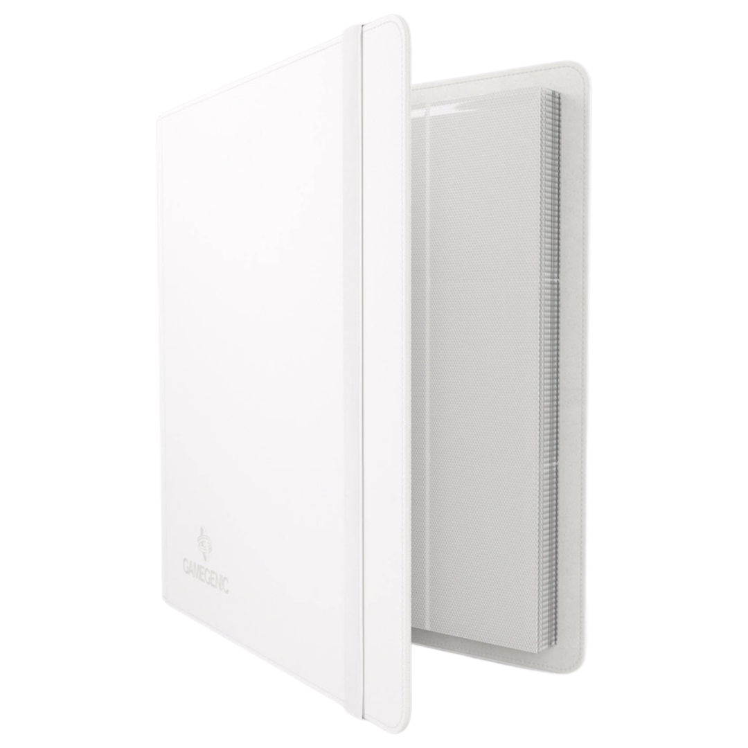 Gamegenic - Prime Album - 24 Pocket - White - Partly open side view