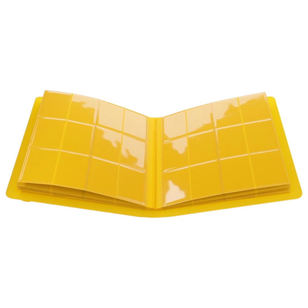 Gamegenic - Prime Album - 24 Pocket - Yellow - Open interior