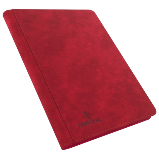 Gamegenic - Zip-Up Album - 18 Pocket - Red - Front view