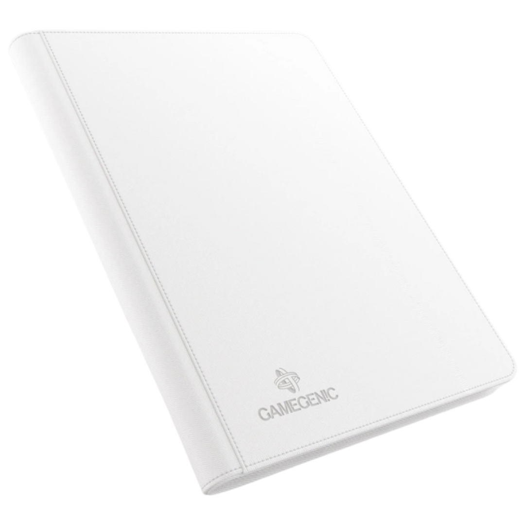 Gamegenic - Zip-Up Album - 18 Pocket - White - Front view