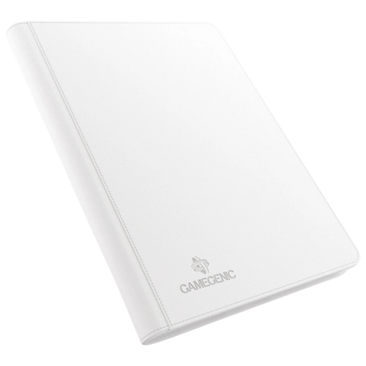 Gamegenic - Zip-Up Album - 18 Pocket - White - Front view