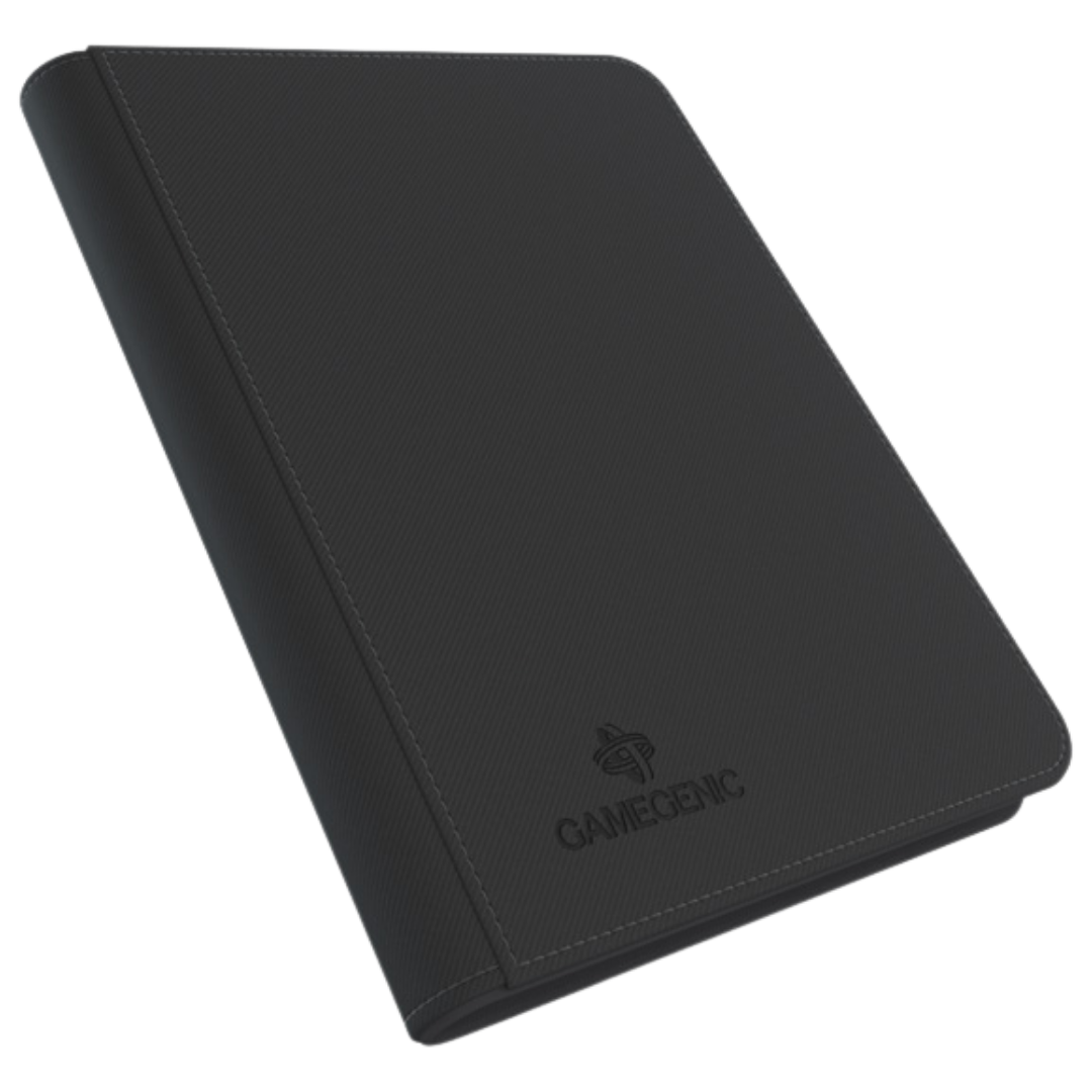 Gamegenic - Zip-Up Album - 8 Pocket - Black - Front view