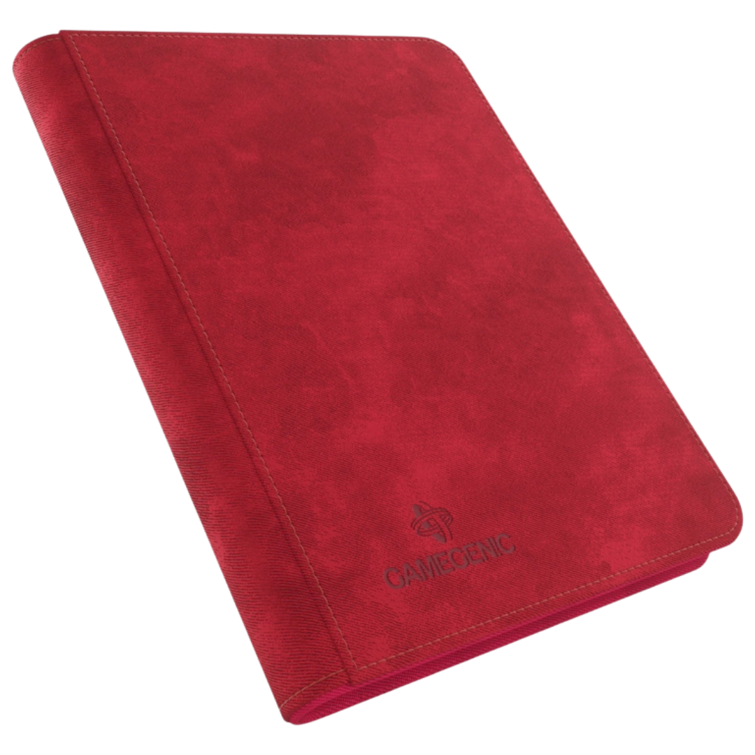 Gamegenic - Zip-Up Album - 8 Pocket - Red - Front view