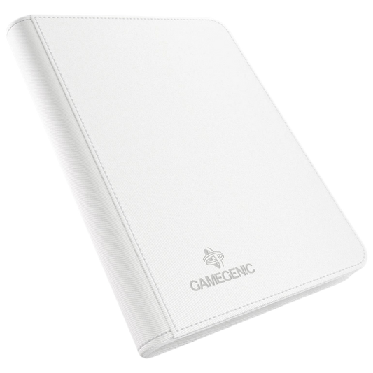 Gamegenic - Zip-Up Album - 8 Pocket - White - Front view