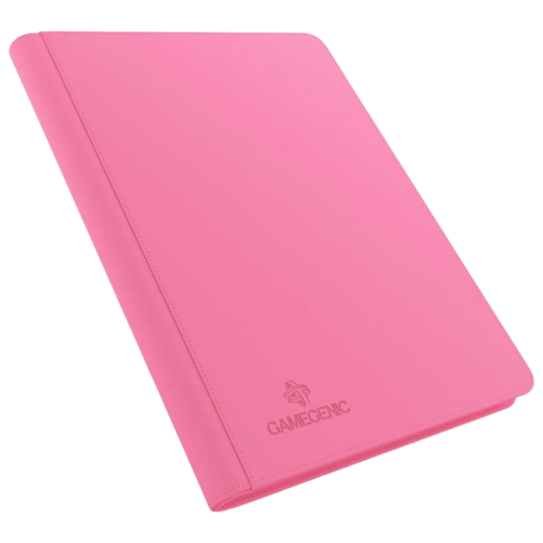 Gamegenic - Zip-Up Album - 18 Pocket - Pink - Front view