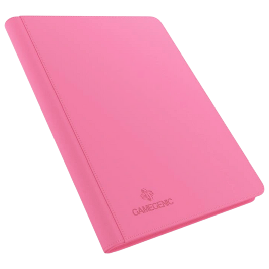 Gamegenic - Zip-Up Album - 18 Pocket - Pink - Front view