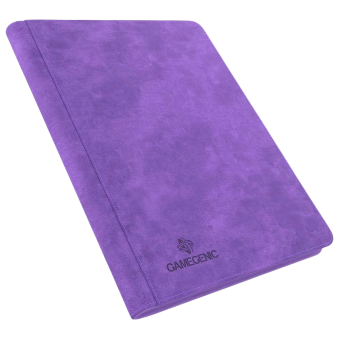 Gamegenic - Zip-Up Album - 18 Pocket - Purple - Front view