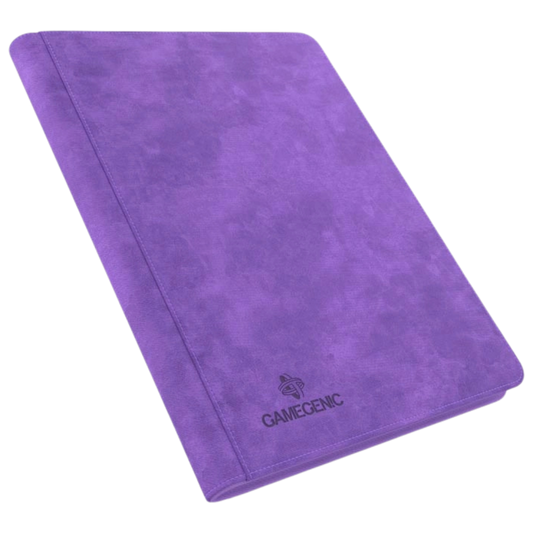 Gamegenic - Zip-Up Album - 18 Pocket - Purple - Front view