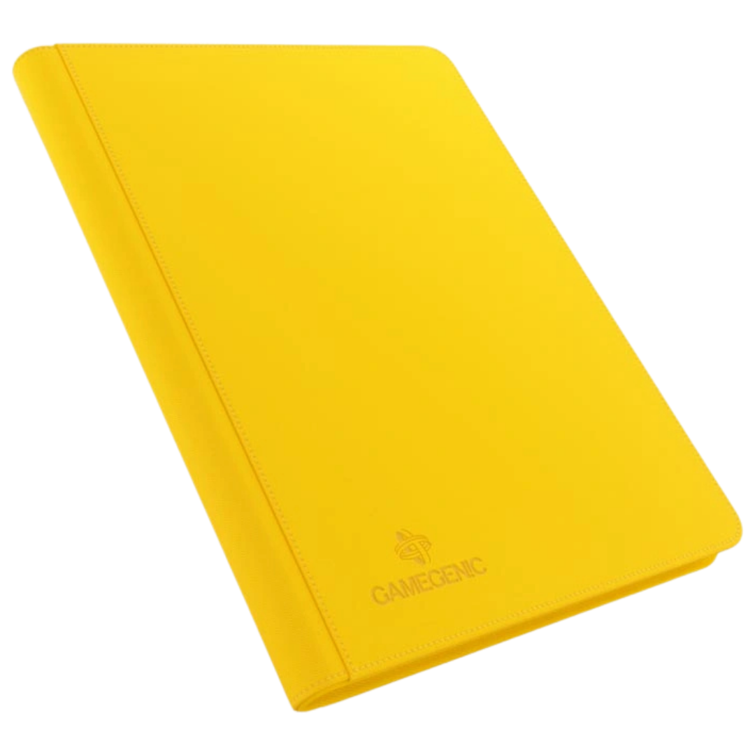 Gamegenic - Zip-Up Album - 18 Pocket - Yellow - Front view