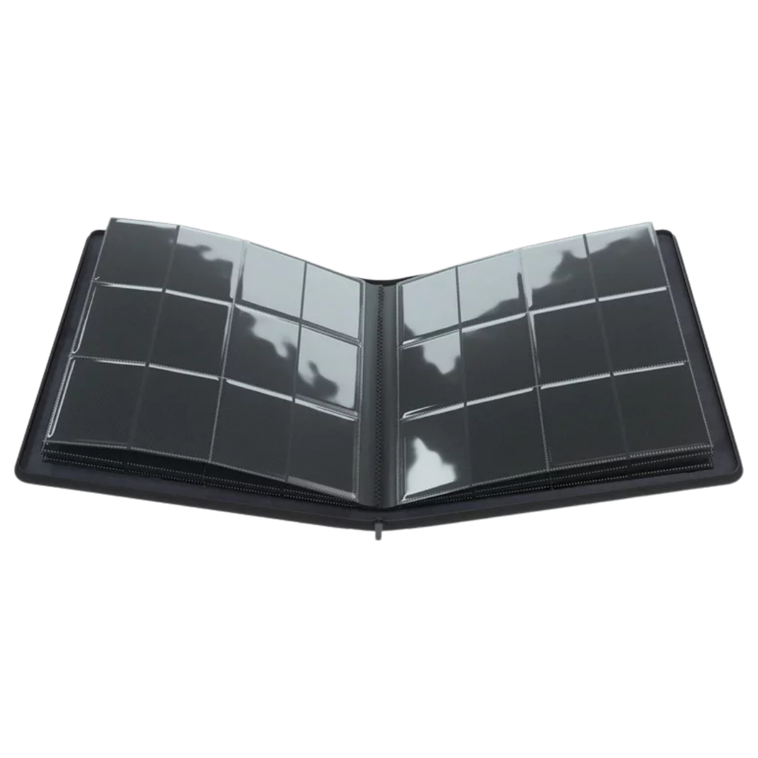 Gamegenic - Zip-Up Album - 24 Pocket - Black - Open interior