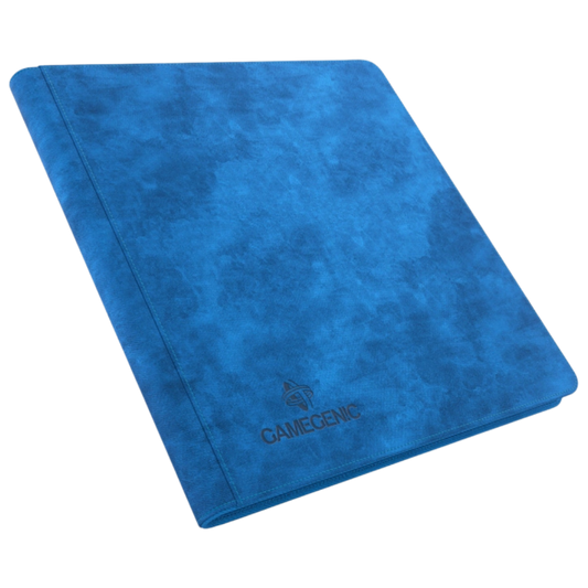 Gamegenic - Zip-Up Album - 24 Pocket - Blue - Front view