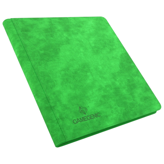 Gamegenic - Zip-Up Album - 24 Pocket - Green - Front view