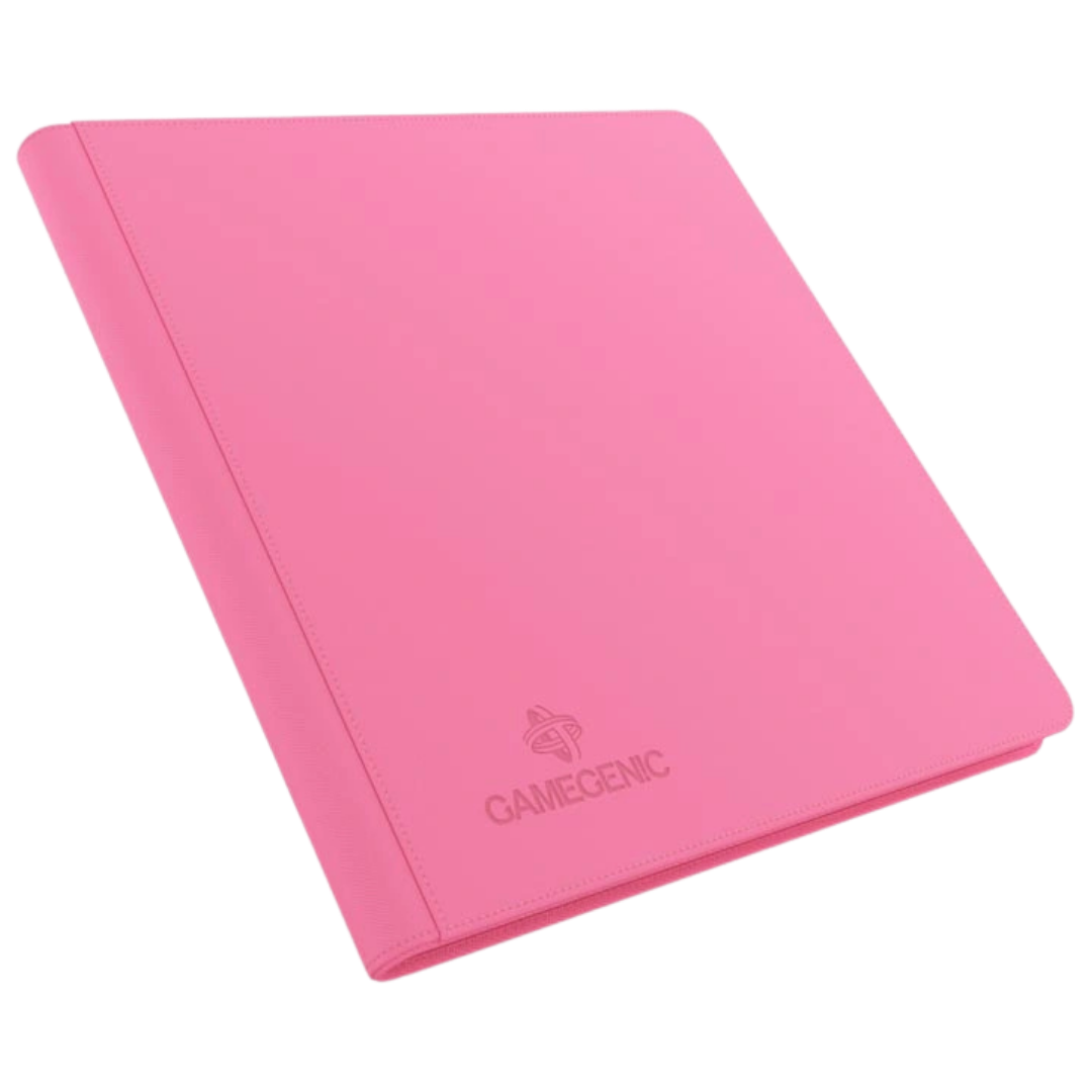 Gamegenic - Zip-Up Album - 24 Pocket - Pink - Front view
