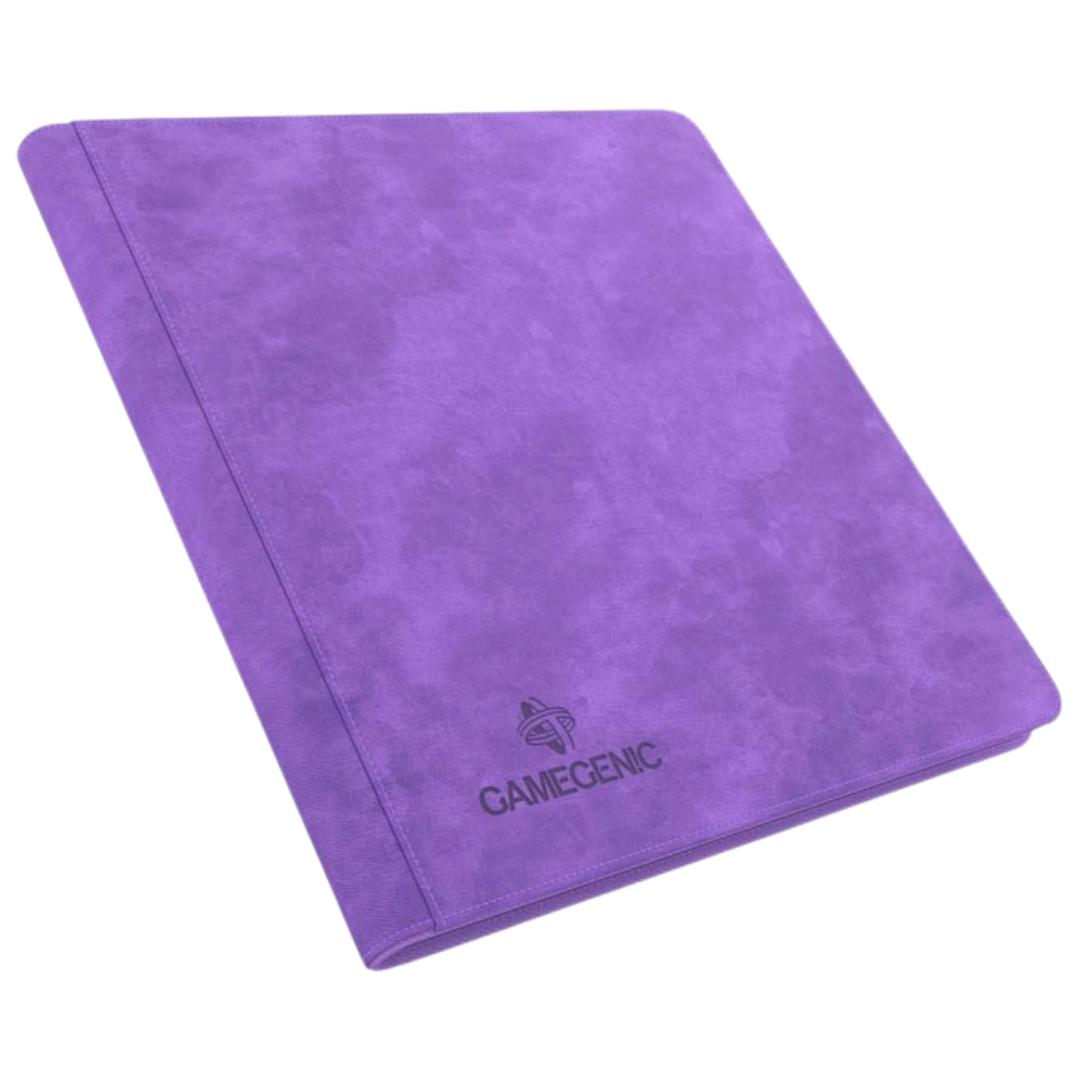 Gamegenic - Zip-Up Album - 24 Pocket - Purple - Front view