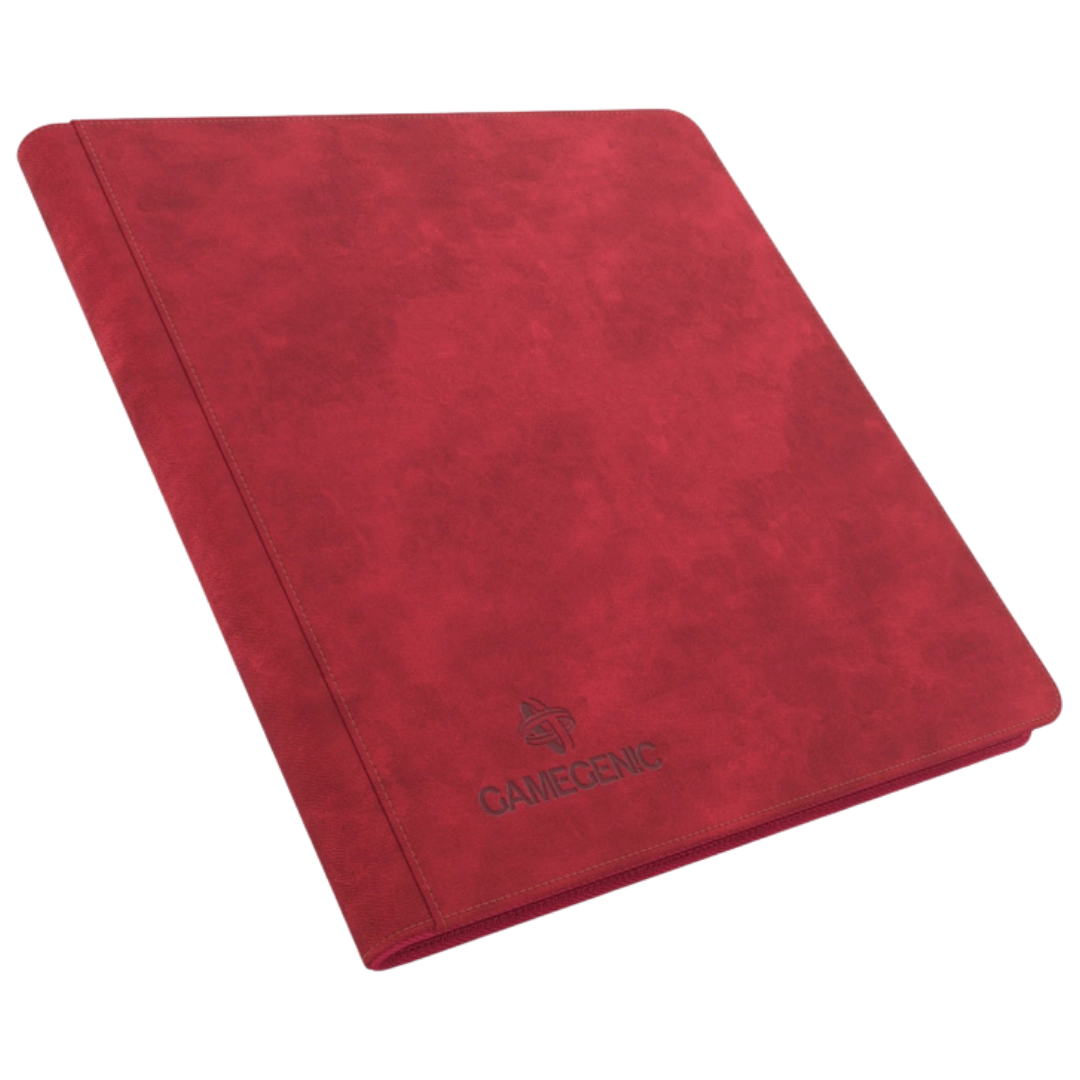 Gamegenic - Zip-Up Album - 24 Pocket - Red - Front view