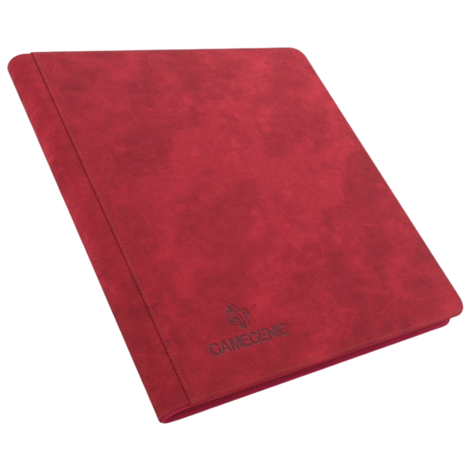Gamegenic - Zip-Up Album - 24 Pocket - Red - Front view
