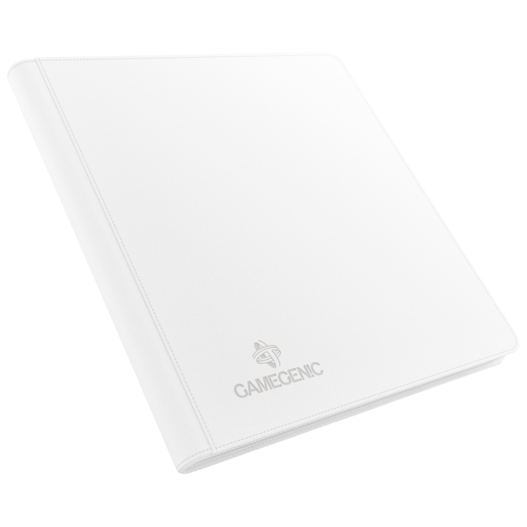 Gamegenic - Zip-Up Album - 24 Pocket - White - Front view