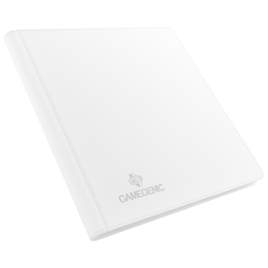 Gamegenic - Zip-Up Album - 24 Pocket - White - Front view