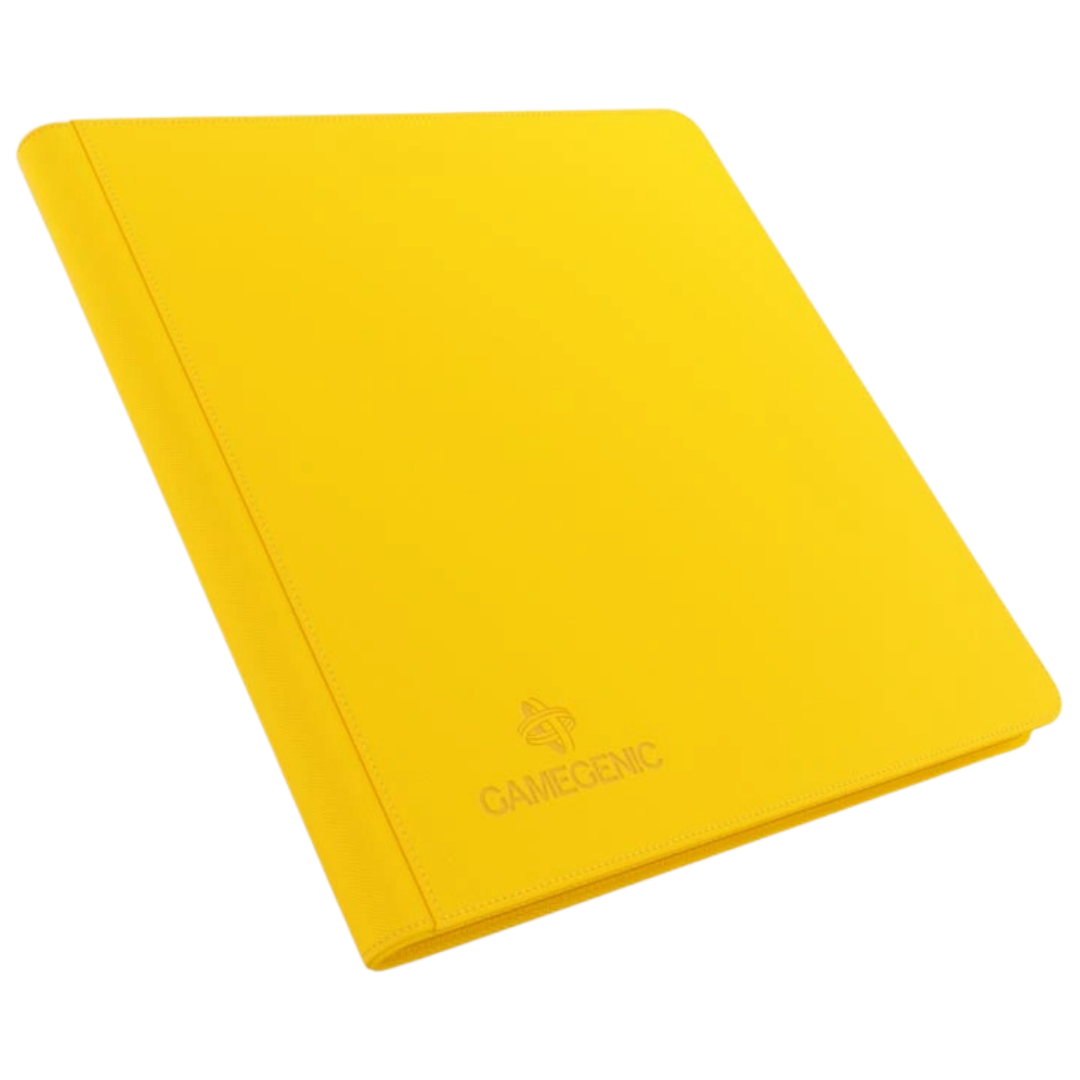 Gamegenic - Zip-Up Album - 24 Pocket - Yellow - Front view