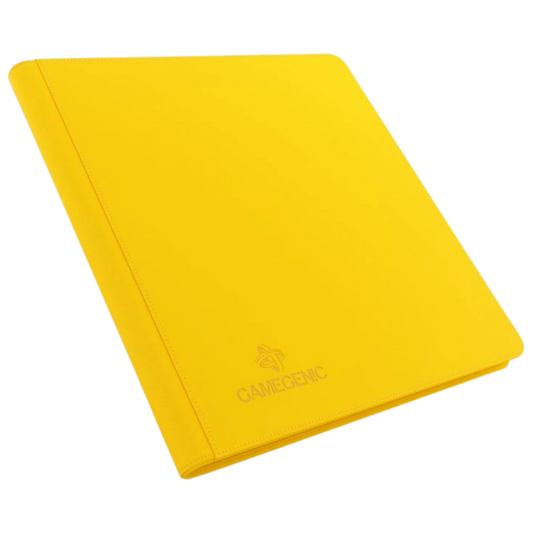 Gamegenic - Zip-Up Album - 24 Pocket - Yellow - Front view