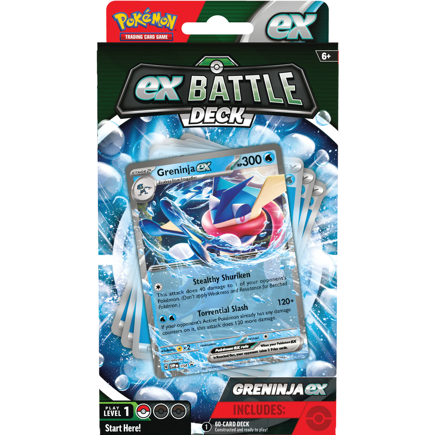 POKEMON - BATTLE DECK - GRENINJA EX