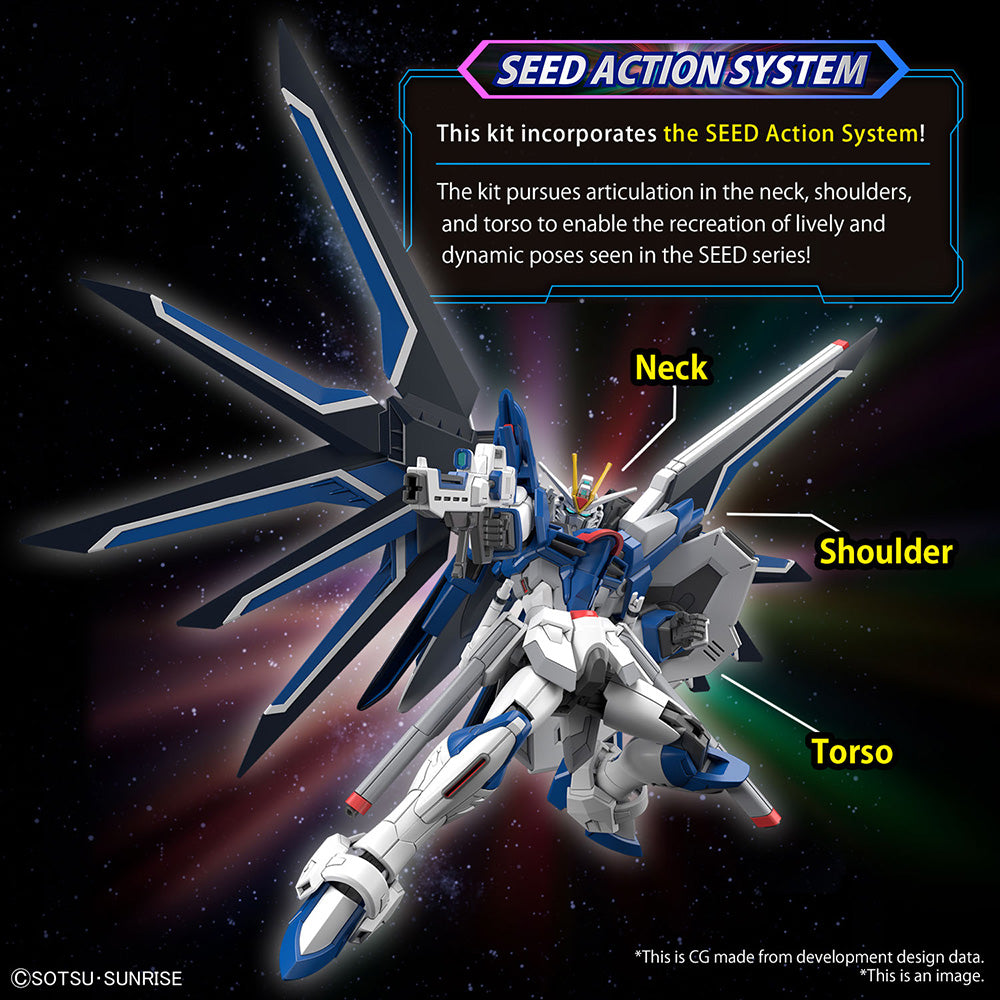 Bandai - HGCE - #243 Rising Freedom Gundam "Gundam SEED Freedom"