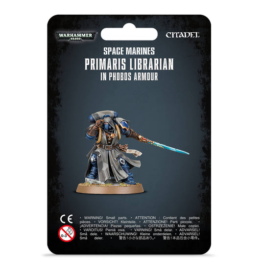Warhammer 40k - Space Marines - Primaris Librarian in Phobos Armour Image